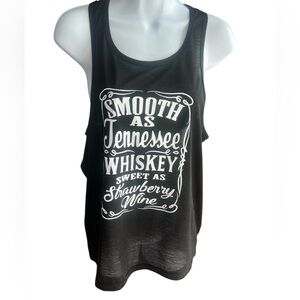 Fashion Black Razor Back Tank Top M